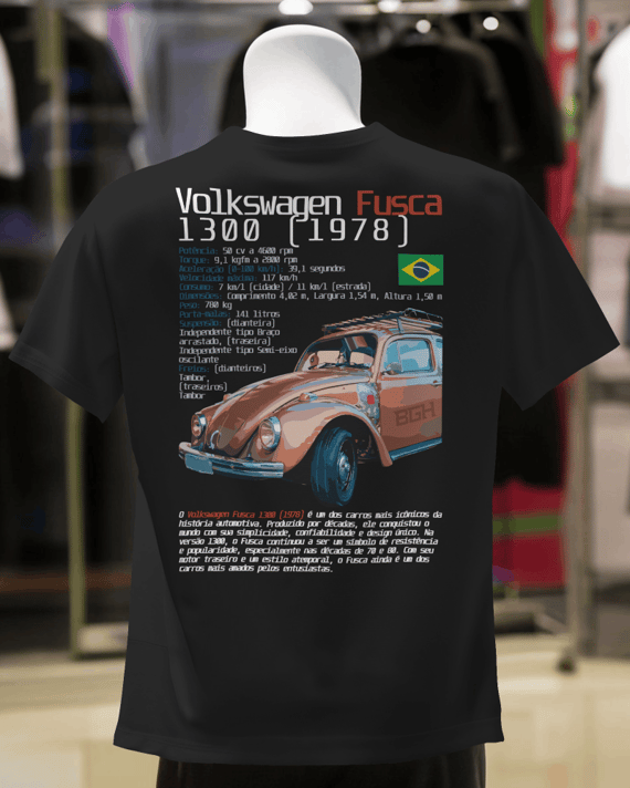 Camiseta Fusca 1300
