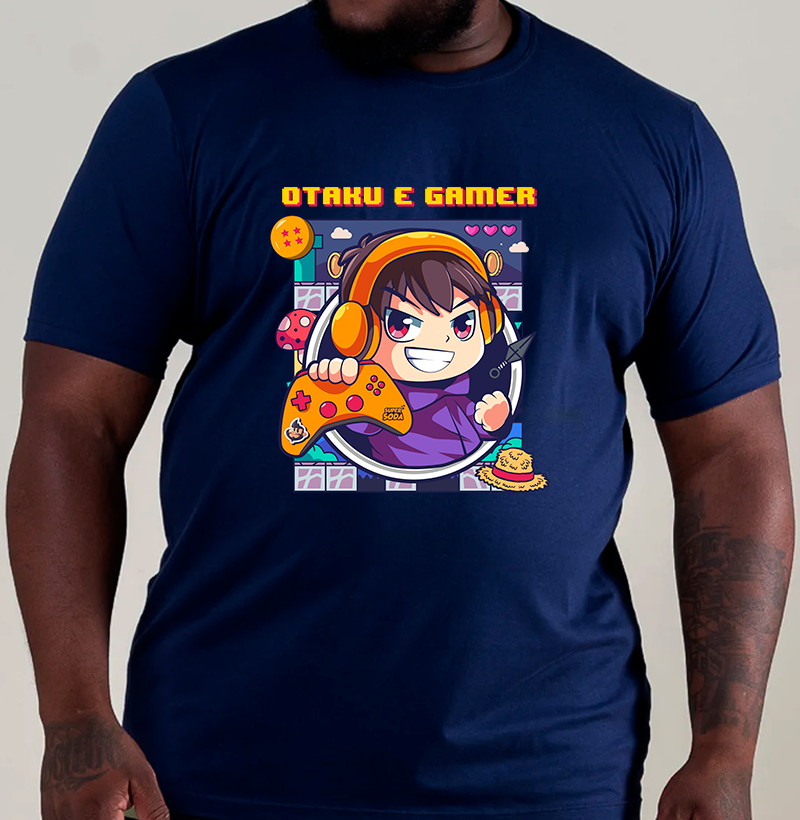 Nome do produto: Otaku e Gamer (Plus Size)