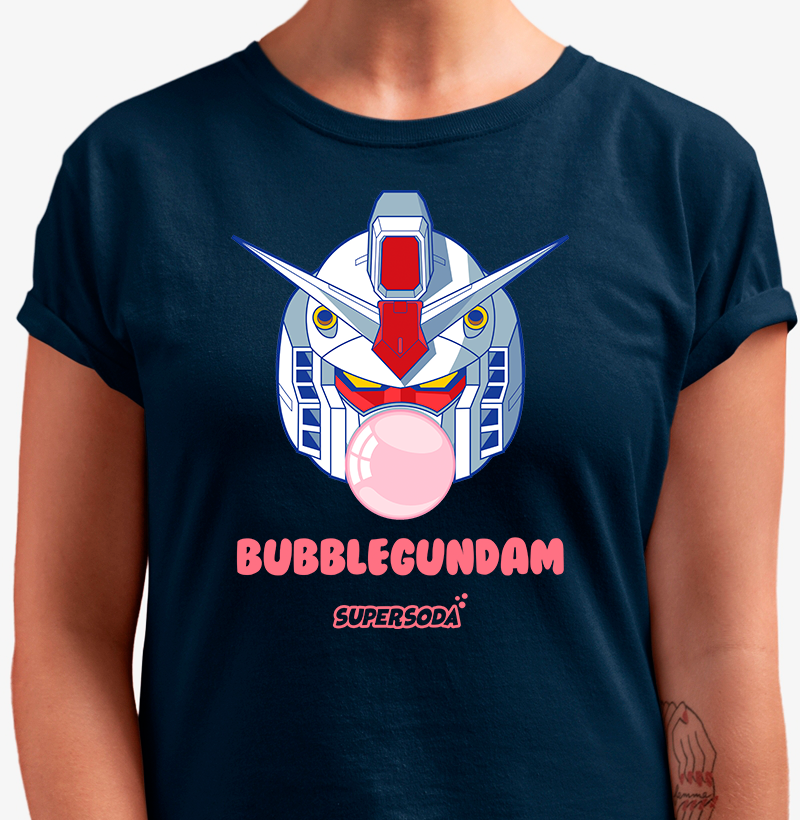 Nome do produto: BubbleGundam (Baby Look)