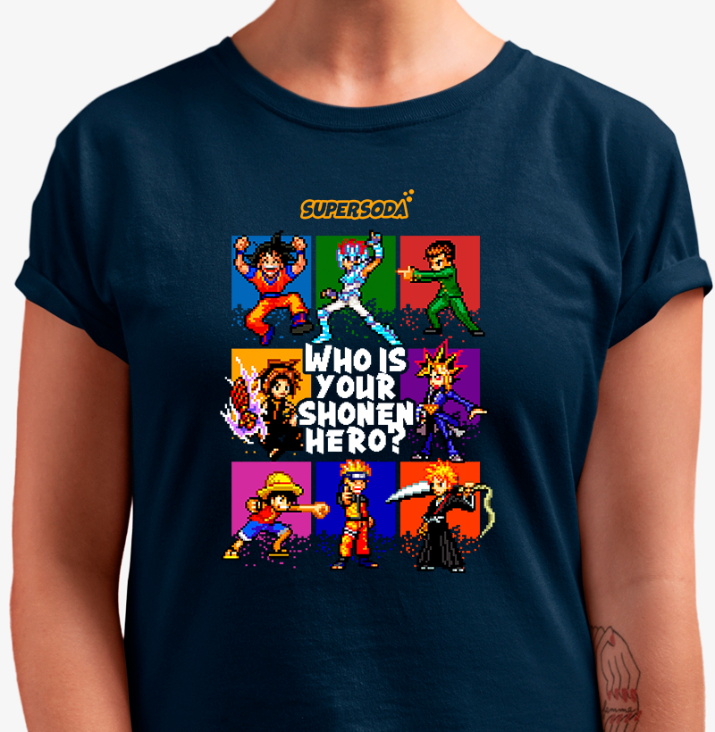 Nome do produto: Who Is Your Shonen Hero? (Baby Look)