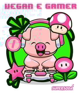 Nome do produto Vegan e Gamer (Plus Size)