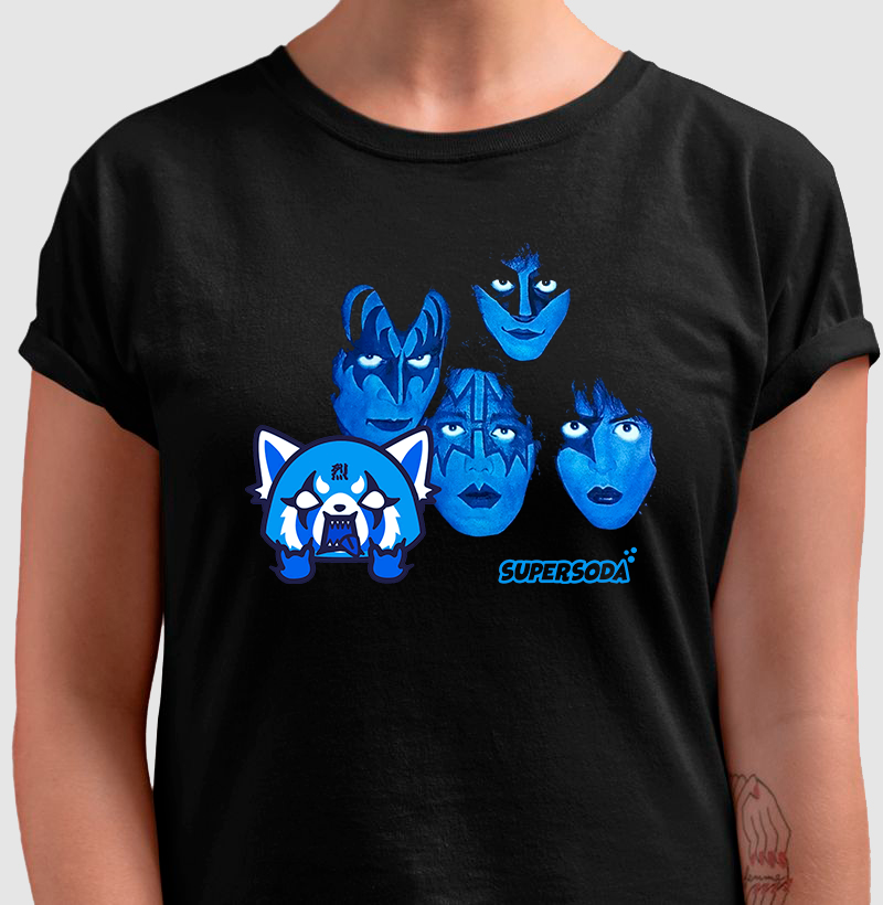 Nome do produto: AggretsuKiss (Baby Look)