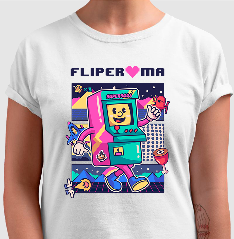 Nome do produto: Fliperama (Baby Look)