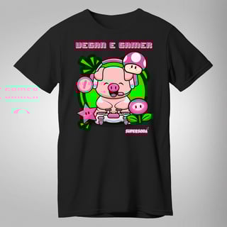 Nome do produto Vegan e Gamer (Plus Size)