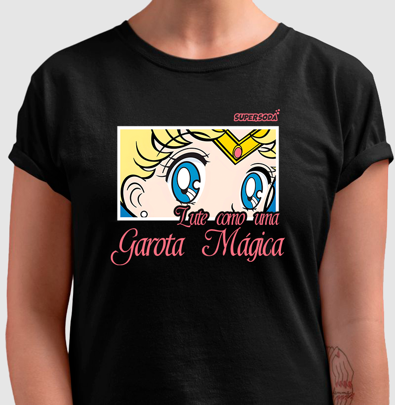 Nome do produto: Lute Como Uma Garota Mágica (Baby Look)
