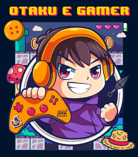 Nome do produto Otaku e Gamer