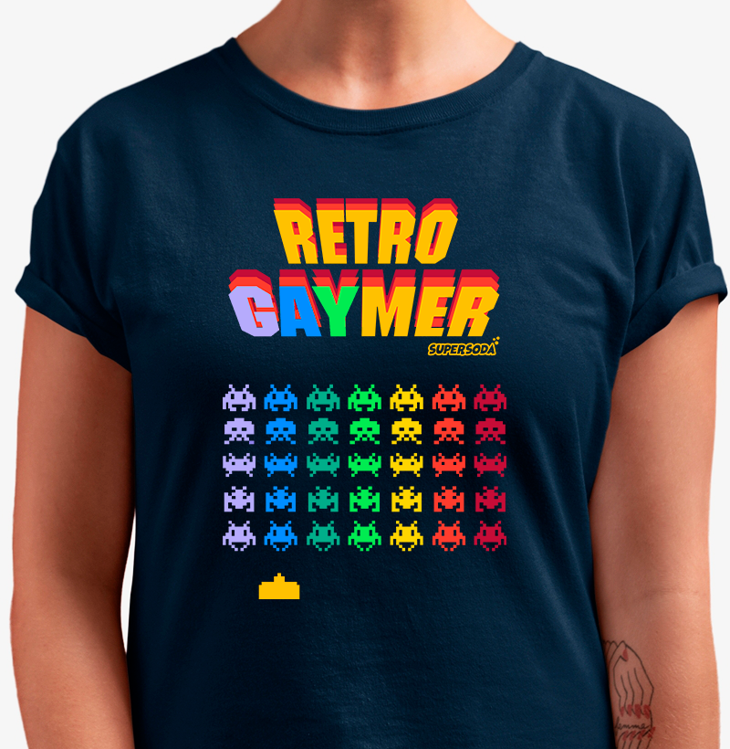 Nome do produto: RetroGAYmer (Baby Look)