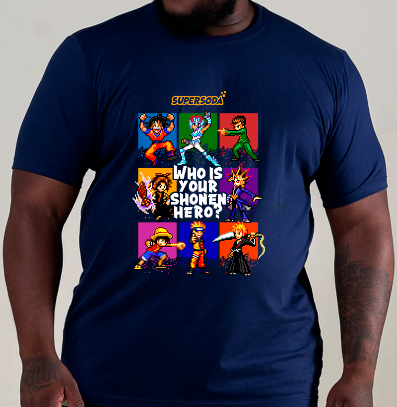 Nome do produto: Who Is Your Shonen Hero? (Plus Size)