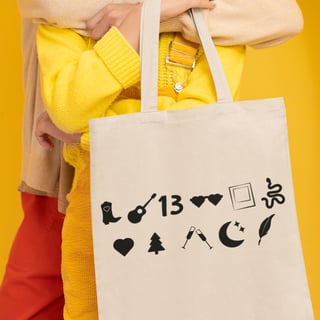 Nome do produto Ecobag “As eras minimalista”