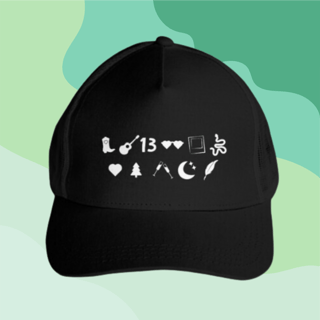 Nome do produto Boné “The Eras” minimalista