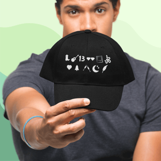 Nome do produto Boné “The Eras” minimalista