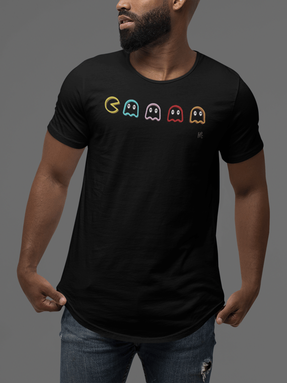CAMISETA PACMAN COLORS