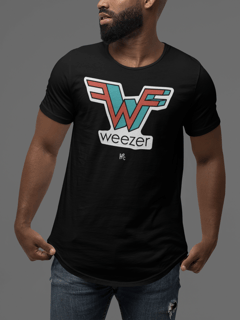 CAMISETA BANDA - WEEZER W LOGO