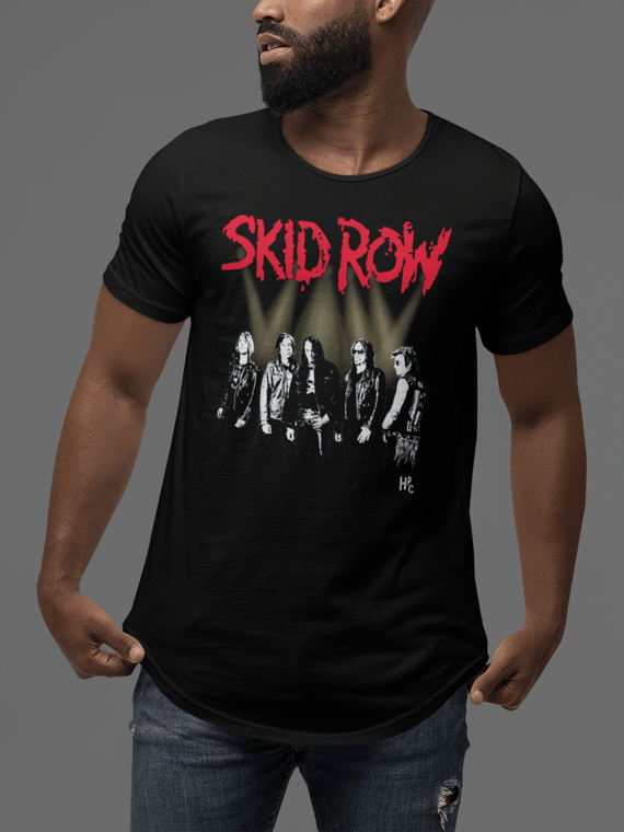 CAMISETA BANDA - SKID ROW BAND
