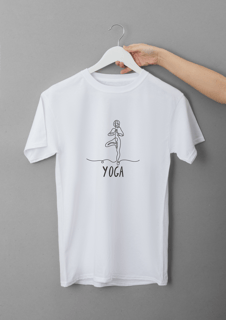 Nome do produto Camiseta Unissex Yoga Árvore da Vida