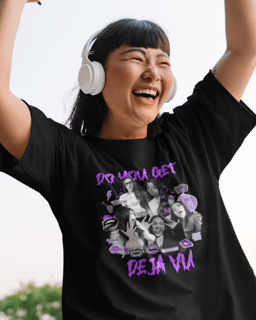 Nome do produto Camiseta Tshirt Do you get deja vu Olivia Rodrigo Frente
