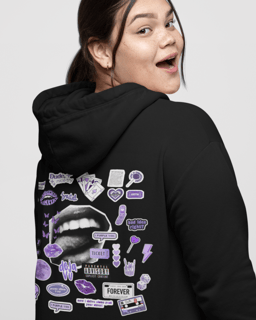 Nome do produto Moletom com zíper e capuz Olivia Rodrigo