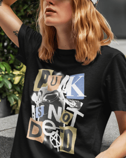 Nome do produto Camiseta Tshirt Punk is not dead