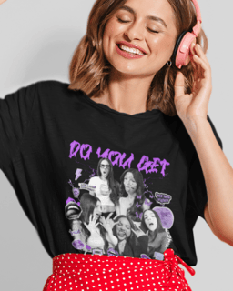 Nome do produto Camiseta Tshirt Do you get deja vu Olivia Rodrigo Frente