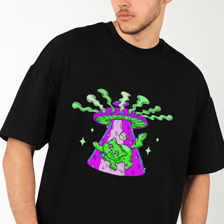 Nome do produto Camiseta Oversized Et Cat