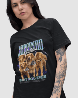 Nome do produto Camiseta T-shirt Personalizada Foto Pet 
