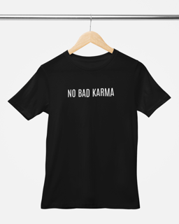 Nome do produto Camiseta Tshirt No bad Karma