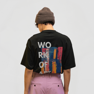 Nome do produto Camiseta Oversized Work Of Art