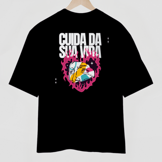 Nome do produto Camiseta Oversized Cuida da sua vida
