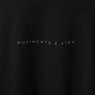 Nome do produto Camiseta Oversized movimento é vida 