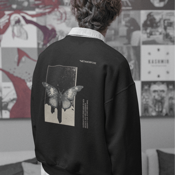 Moletom Fechado Metamorfose 