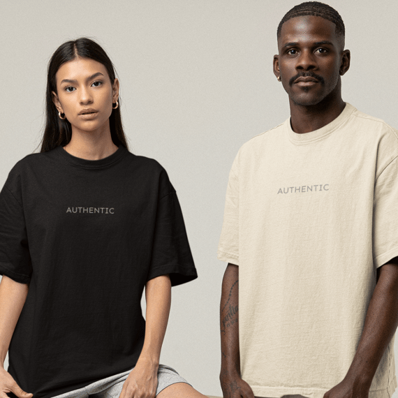 Camiseta Oversized Authentic