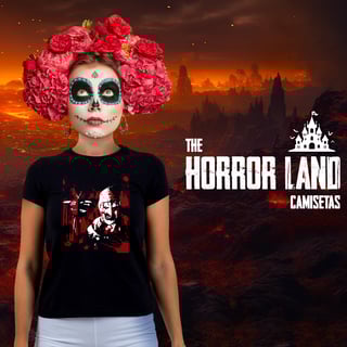 Nome do produto Camisetas Feminina Babylook Long - Filmes de Terror - Terrifier (Aterrorizante) - Art, o palhaço