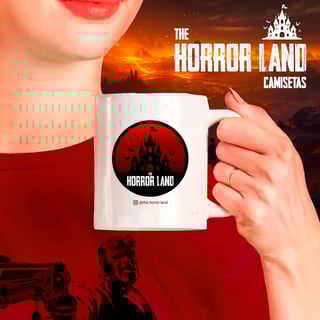 Nome do produto Caneca The Horror Land Logo - Para começar bem o dia!