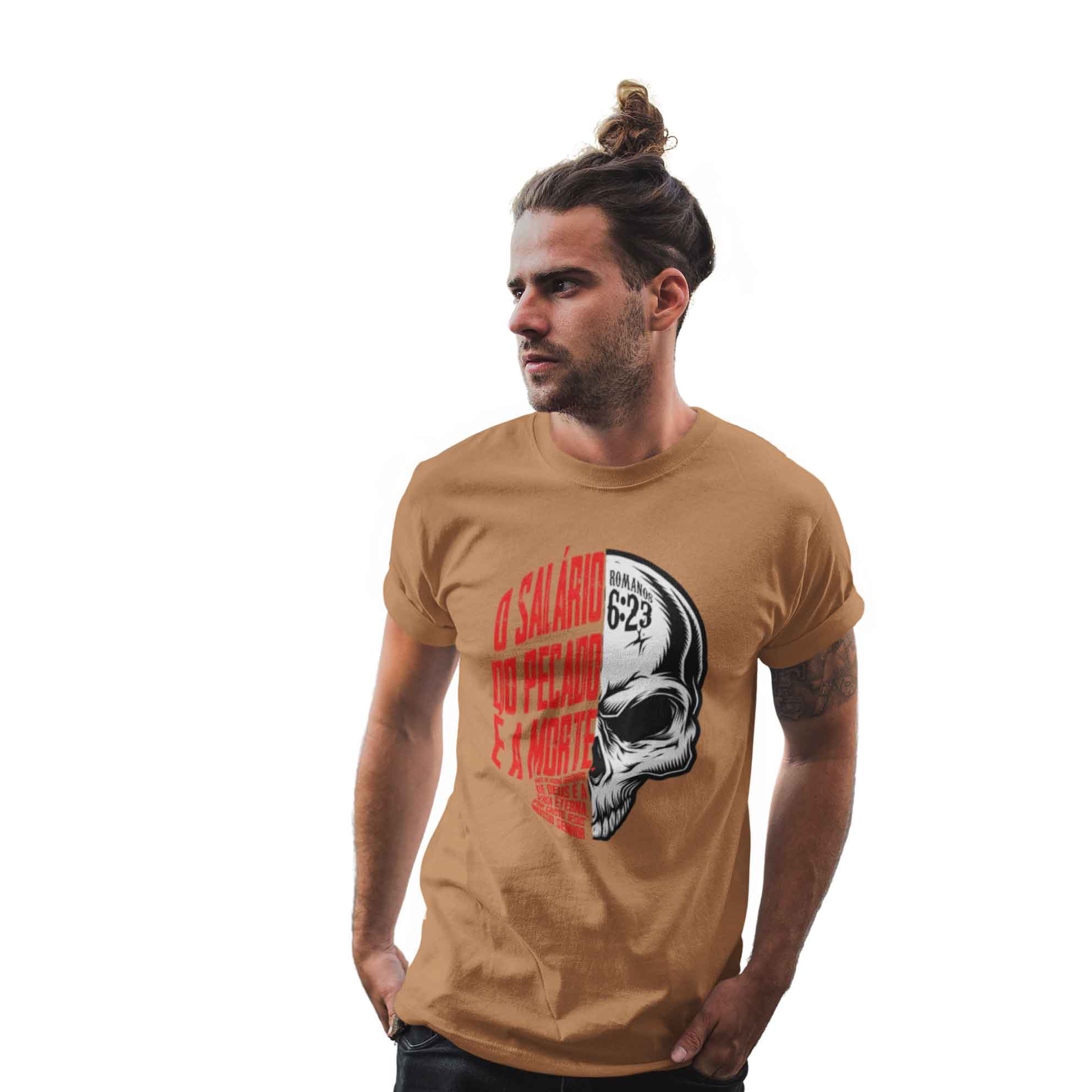 Camiseta Pima - Romanos 6:23