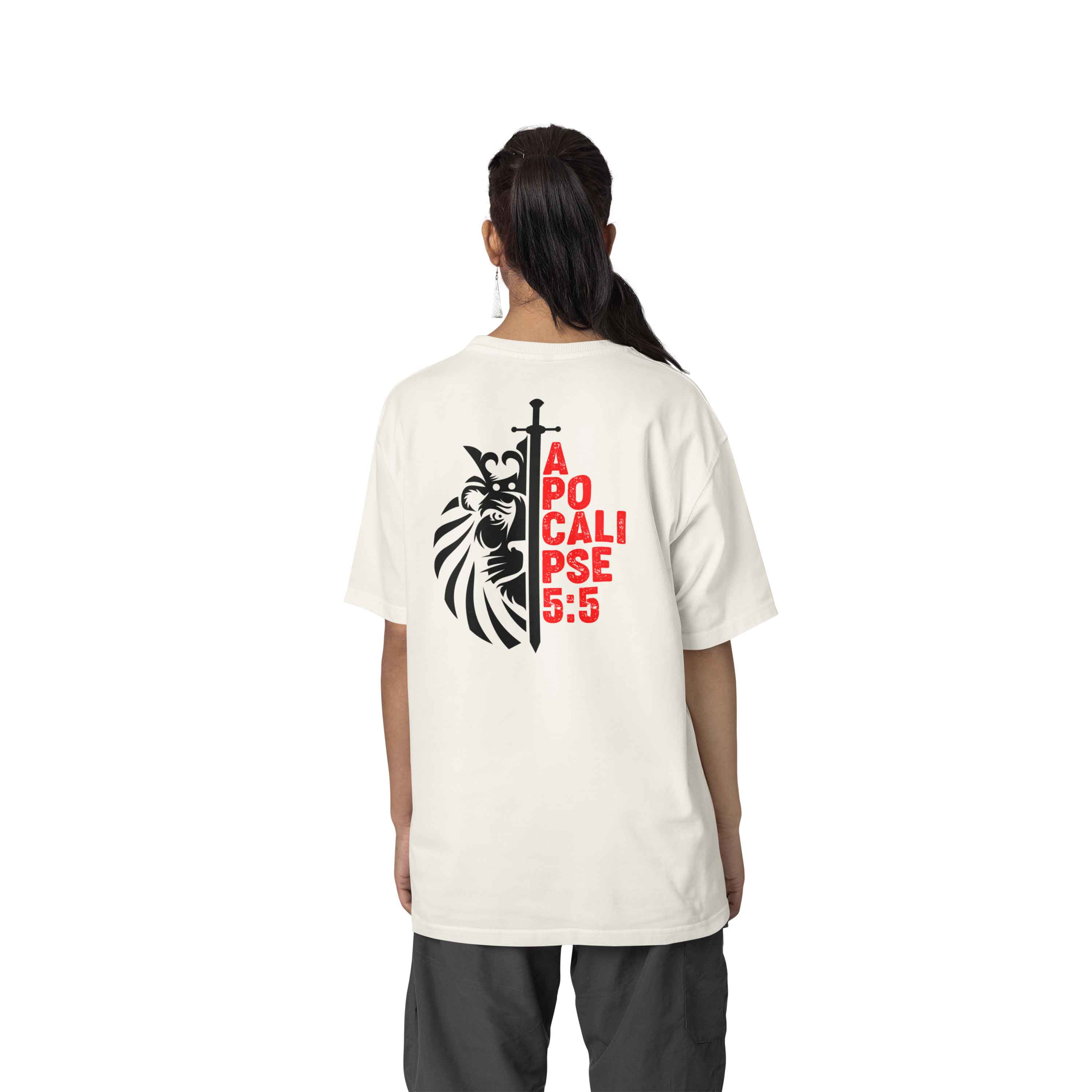 Camisa Oversized - Apocalipse 5:5