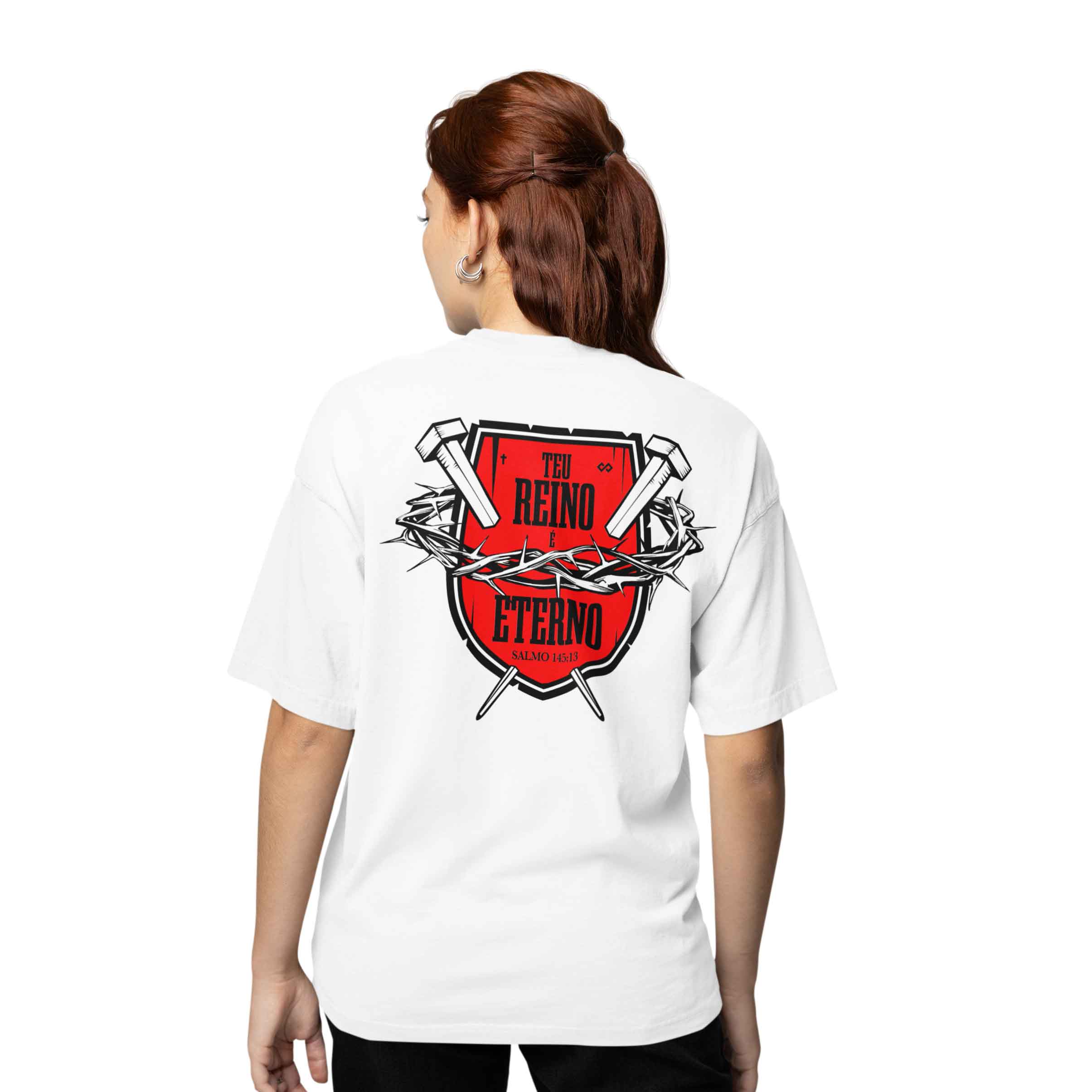 Camiseta Oversized - Salmos 145:13