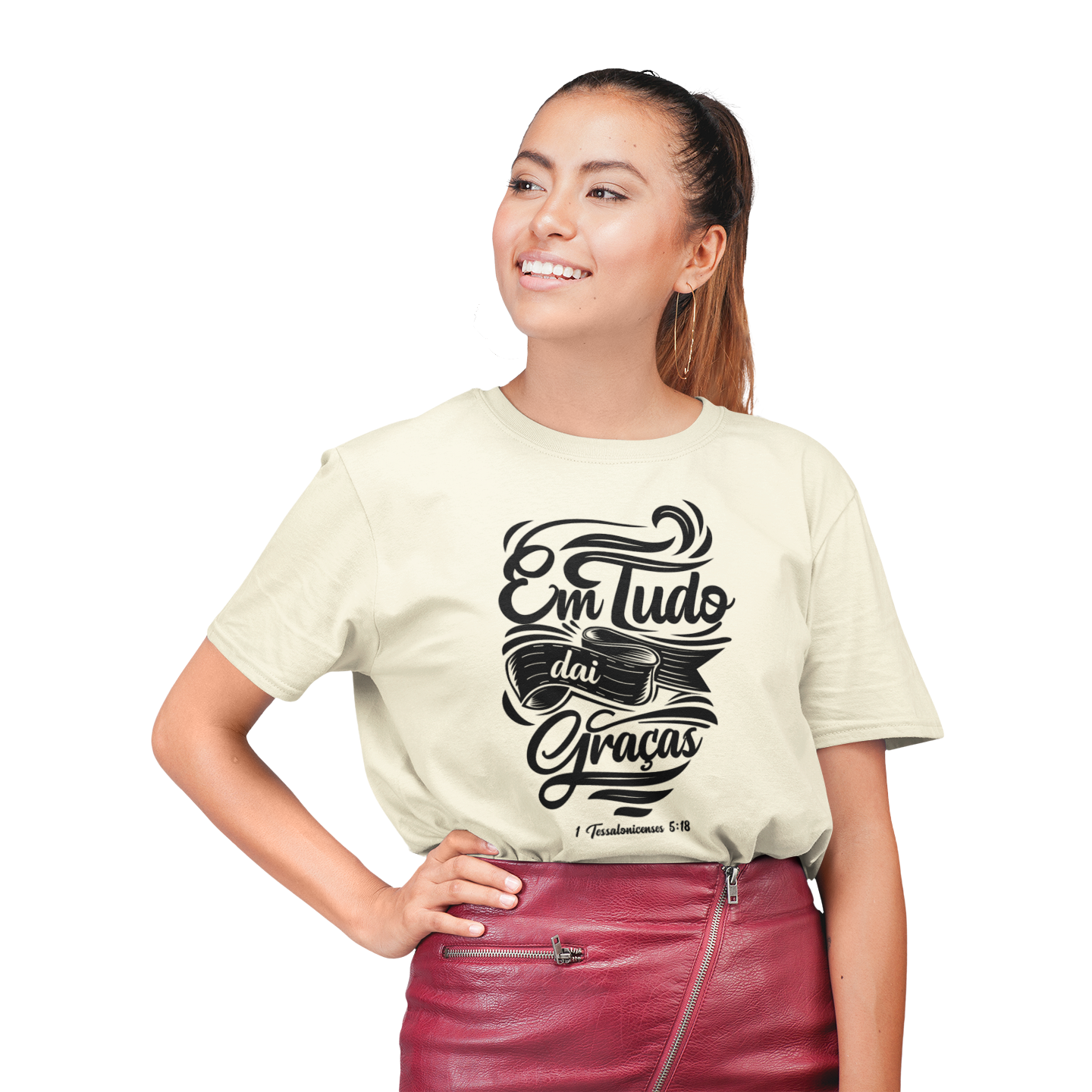 Camiseta Prime - Em tudo daí Graça