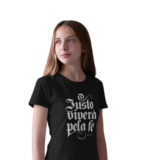 Camiseta Classic - O Justo viverá pela Fé