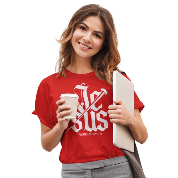 Camiseta Cristã Filipenses 2:5-11 | Unissex Prime