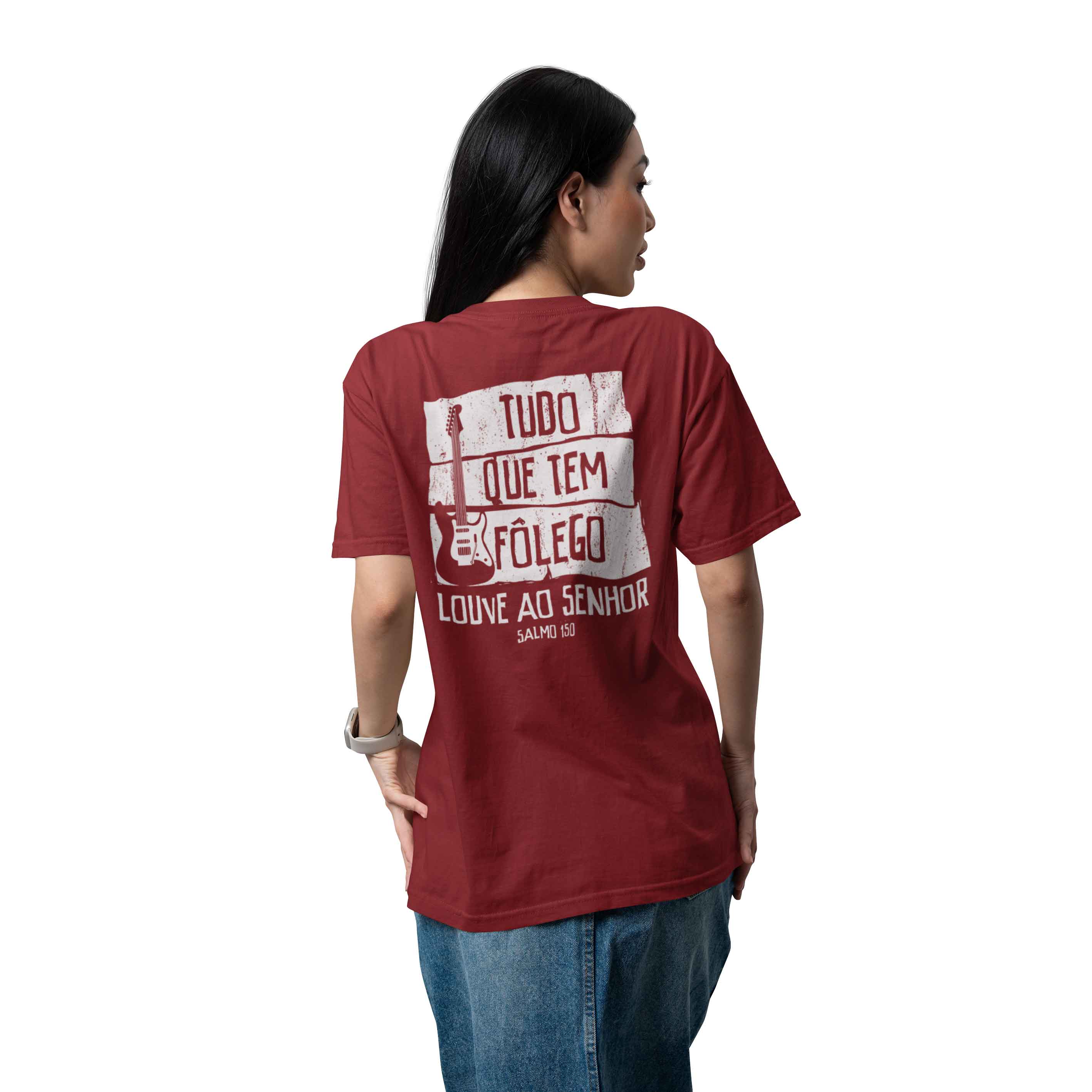 Camisa Oversized - Salmos 150