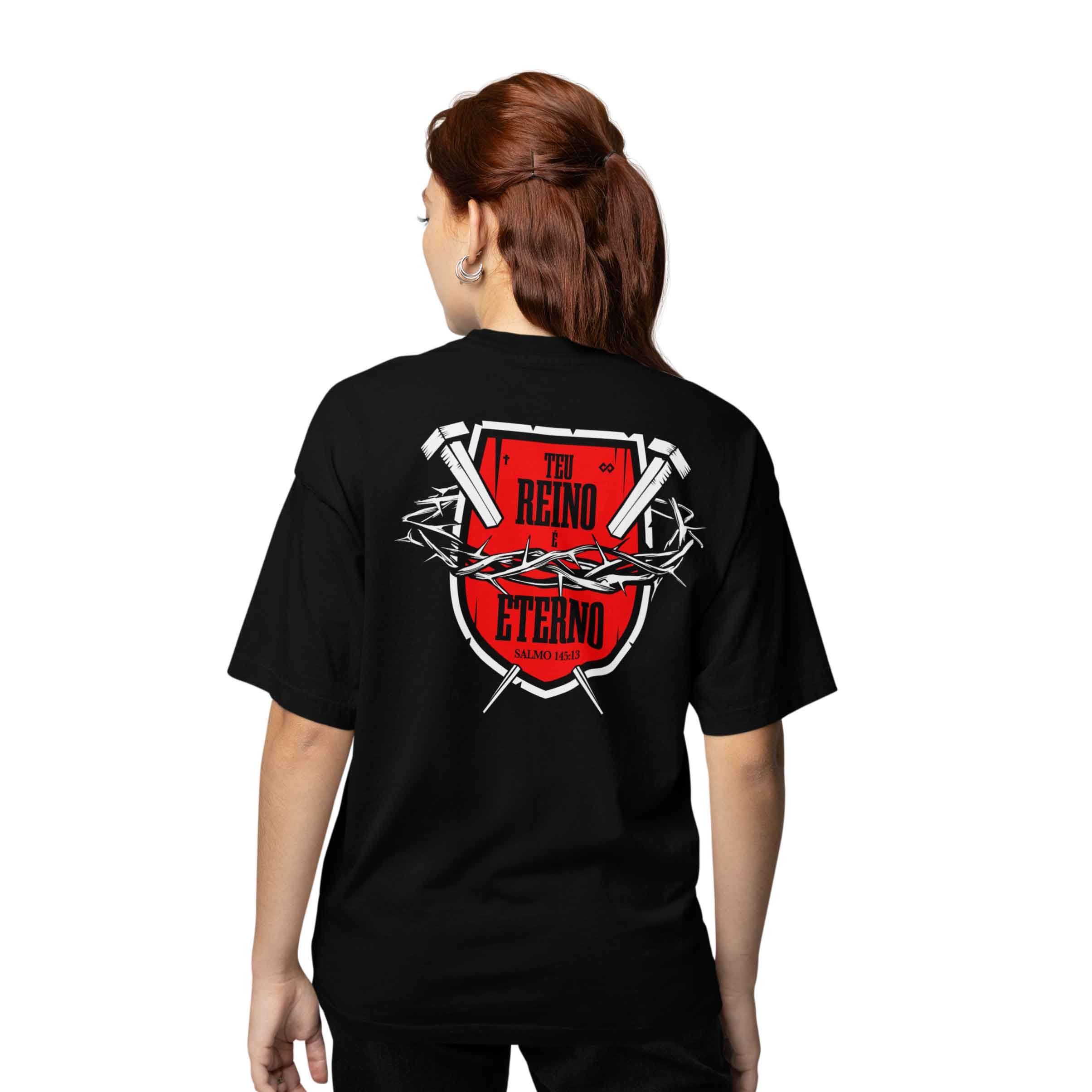 Camiseta Oversized - Salmos 145:13