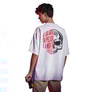 Camiseta Oversized - Romanos 6:23