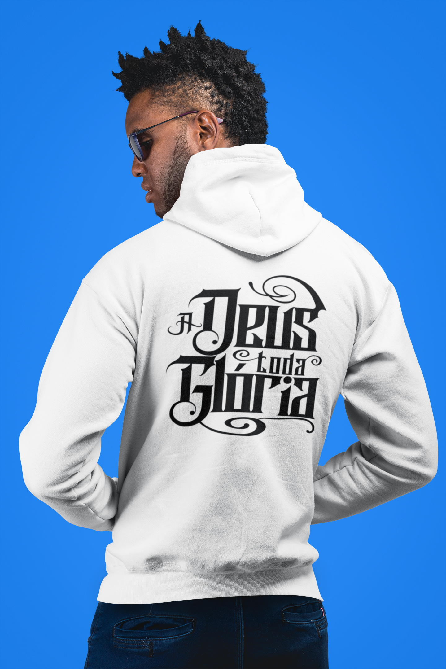 Moletom Canguru - A Deus toda Glória