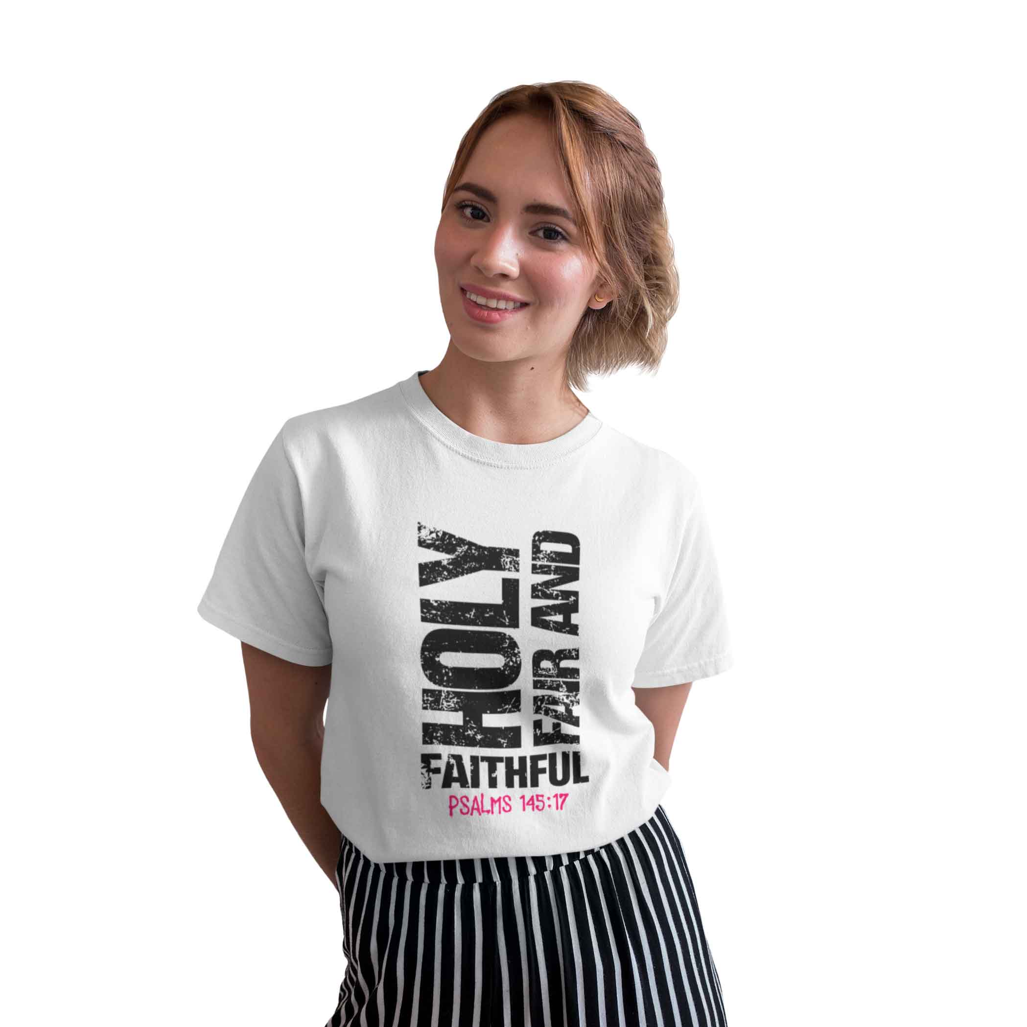 Camiseta Pima - Holy, Fair and Faithful