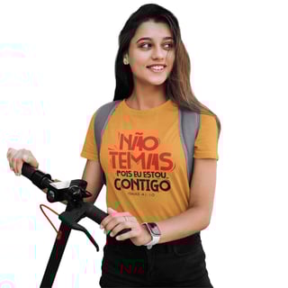 Camiseta Quality - Não Temas