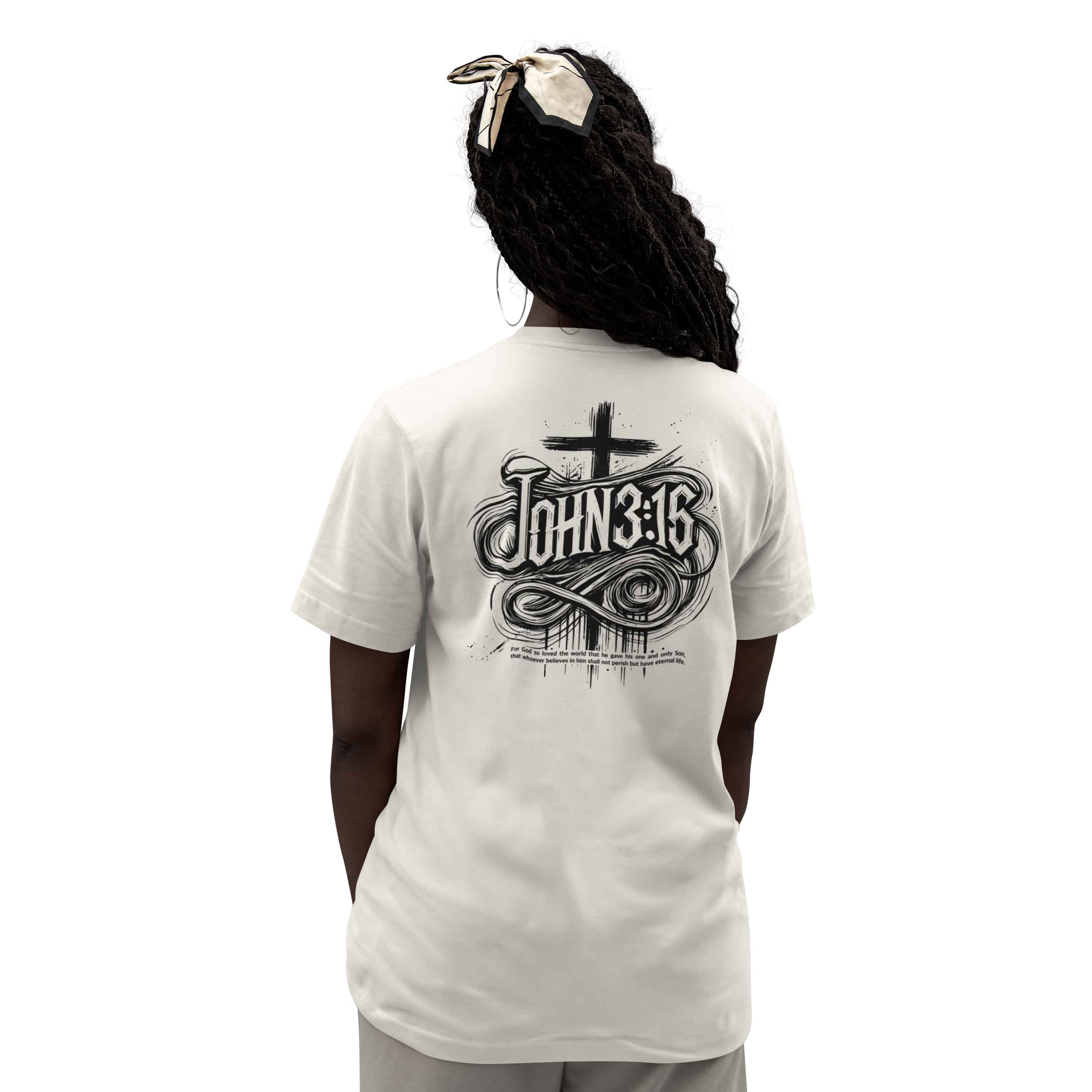 Camiseta Oversized - John 3:16