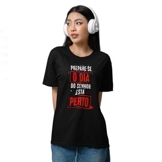 Camiseta Oversized (Frente) - Prepare-se