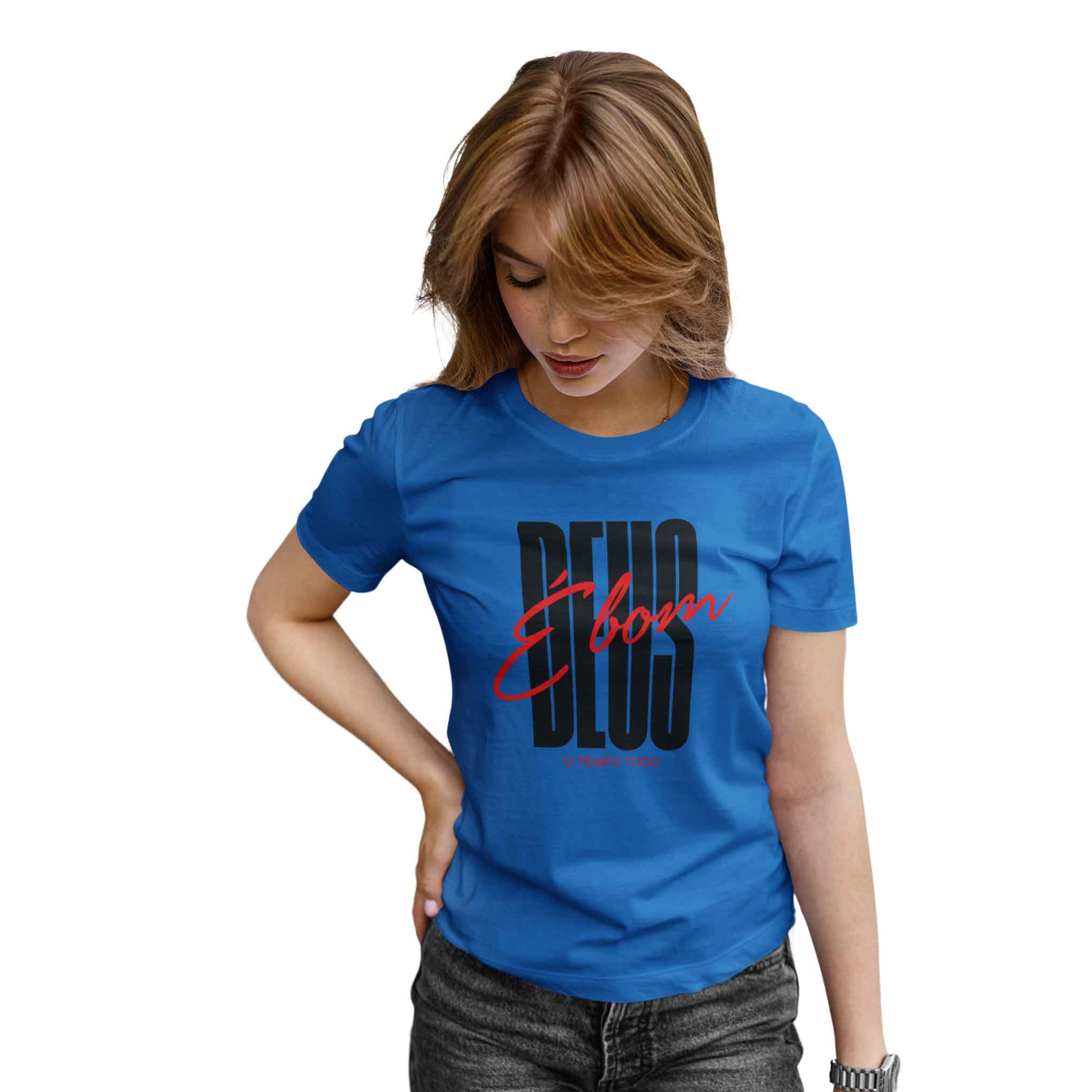Camiseta Quality - Deus é bom