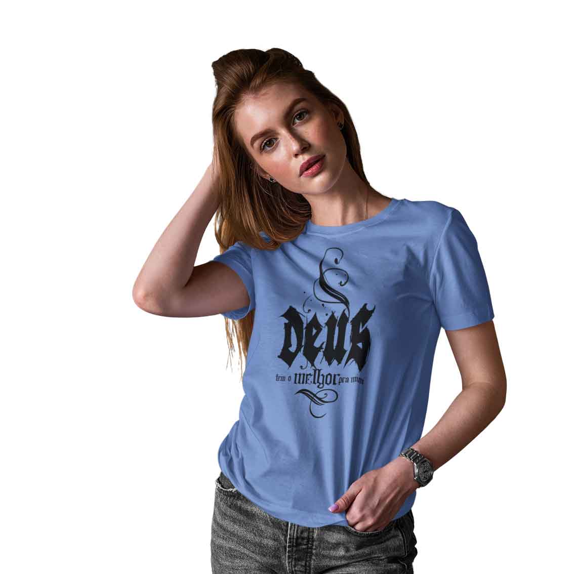 Camiseta Estonada - Deus tem o melhor pra mim