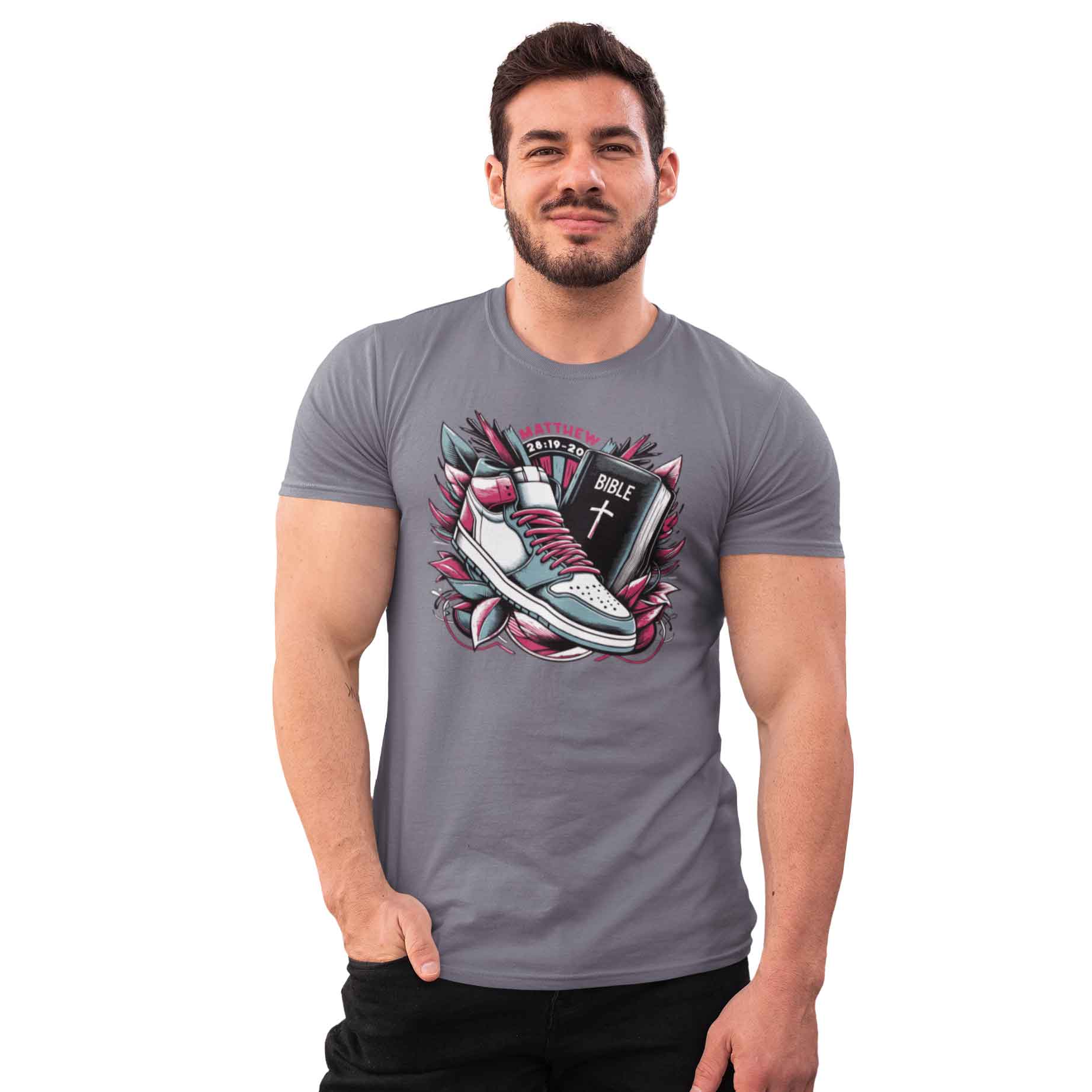 Camiseta Pima - Matthew 28:19-20